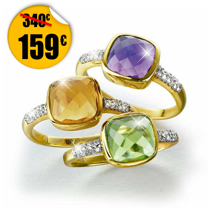 Conjunto de Anillos Firenze
